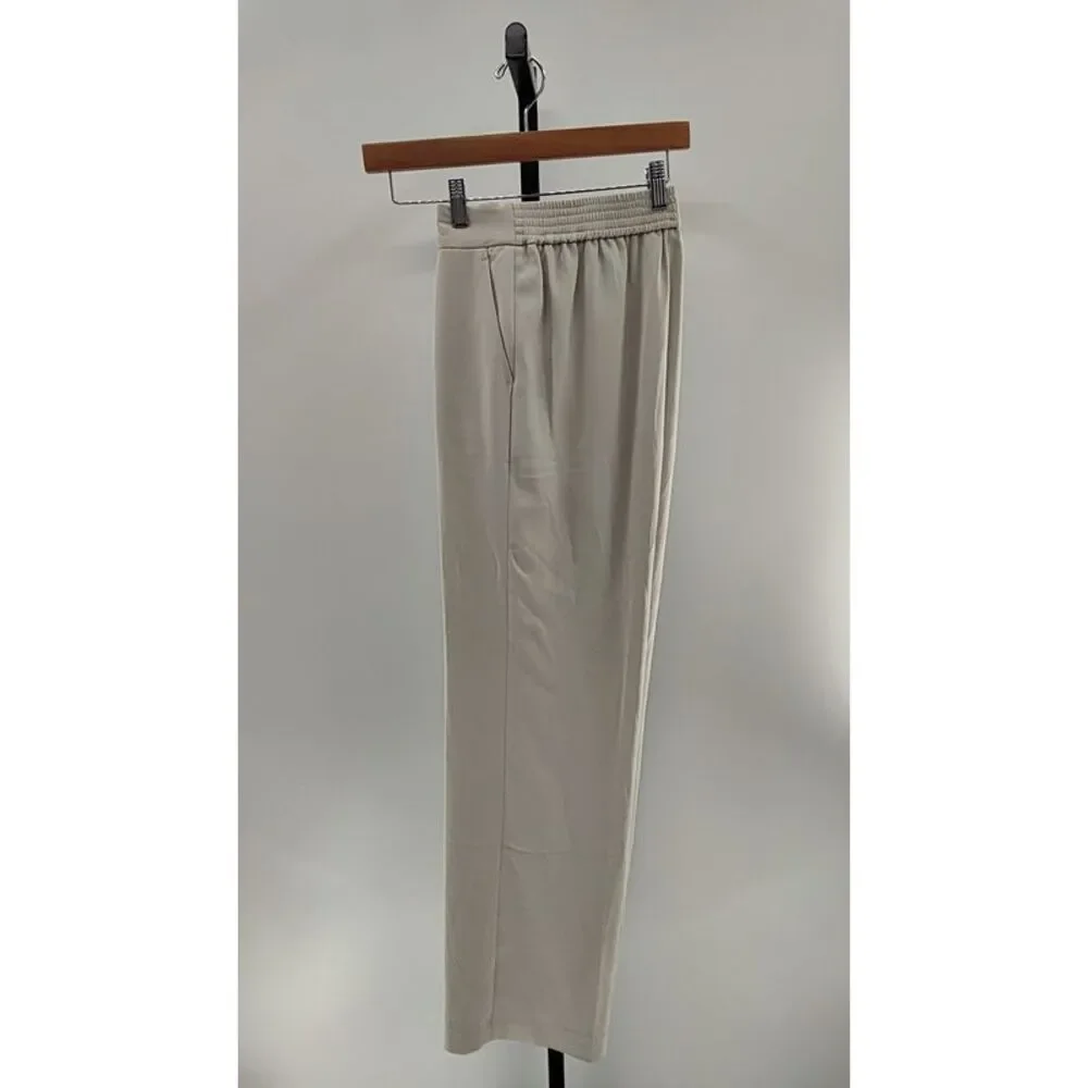 Quince Cream Wide-Leg Pants - Picture 3 of 9